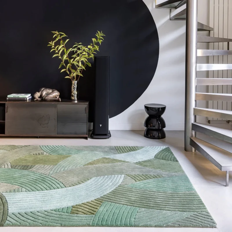 Tapis Canopée vert