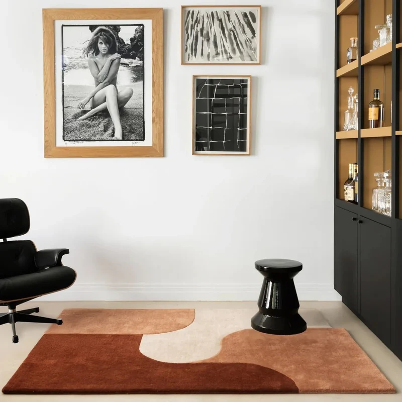 Tapis Dune cuivre
