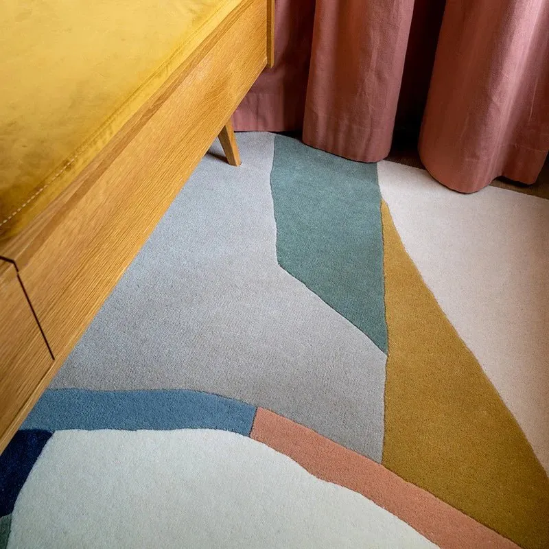 Tapis Eclats pastel