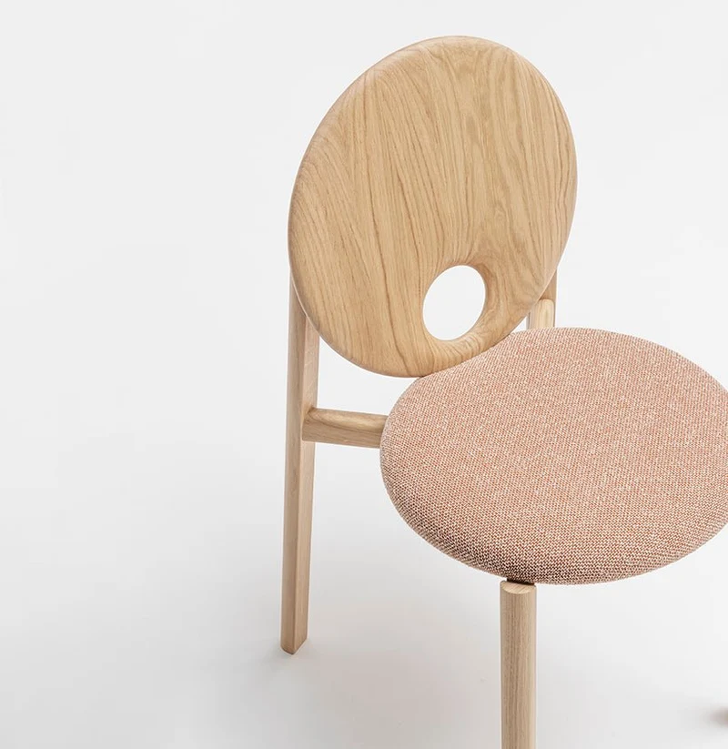 Chaise Helio tapissée - DRUGEOT
