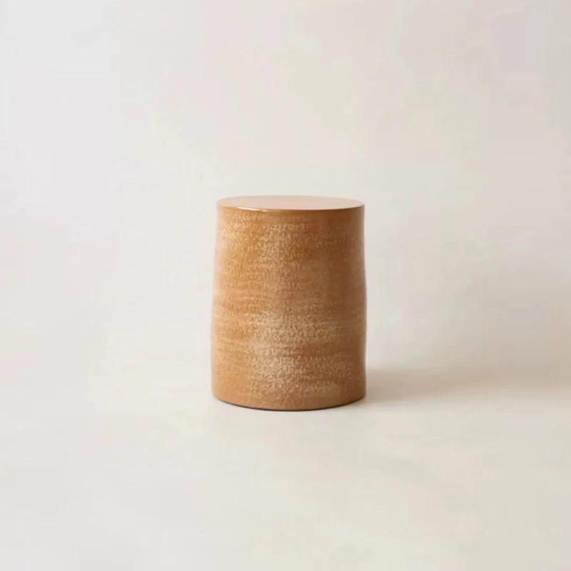 Guéridon en céramique Caramel