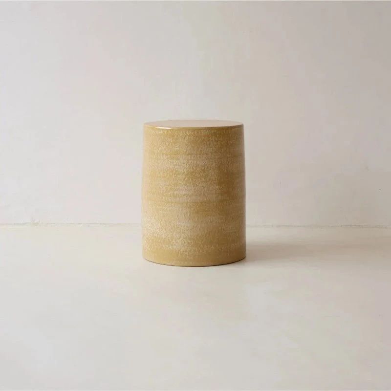 Guéridon en céramique Safran