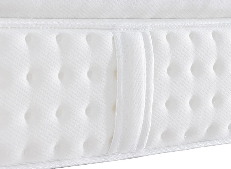 Matelas hybride mousse mémoire en gel et ressorts ensachés 140 x 190 cm épaisseur 31 cm SERENA