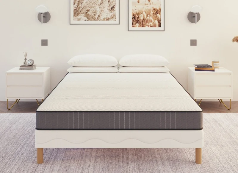 Matelas mousse ferme 140 x 190 cm épaisseur 15 cm WOLK