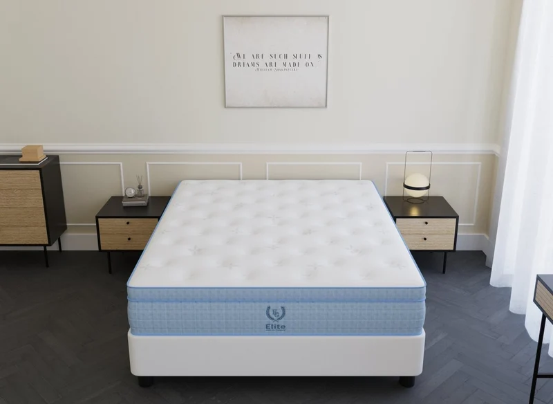 Matelas hybride ressorts ensachés 140 x 190 cm épaisseur 30 cm RAFAEL