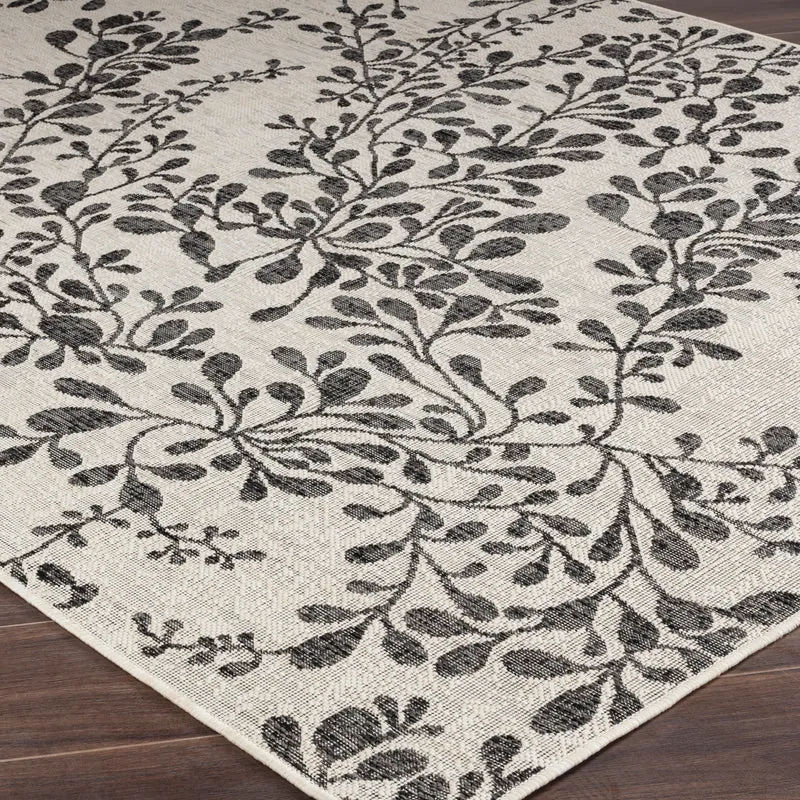HASSELT Tapis d'Extérieur/Intérieur Ivoire/Gris 160x213