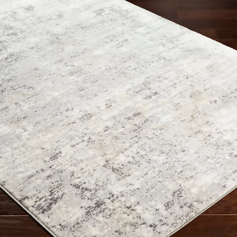 Tapis Abstrait Moderne Gris/Blanc Bangkok