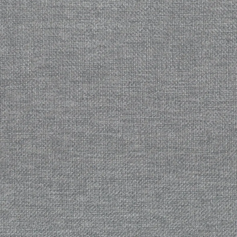 Jolie lit à double panneau et pieds hauts en métal en tissu détachable T18 gris