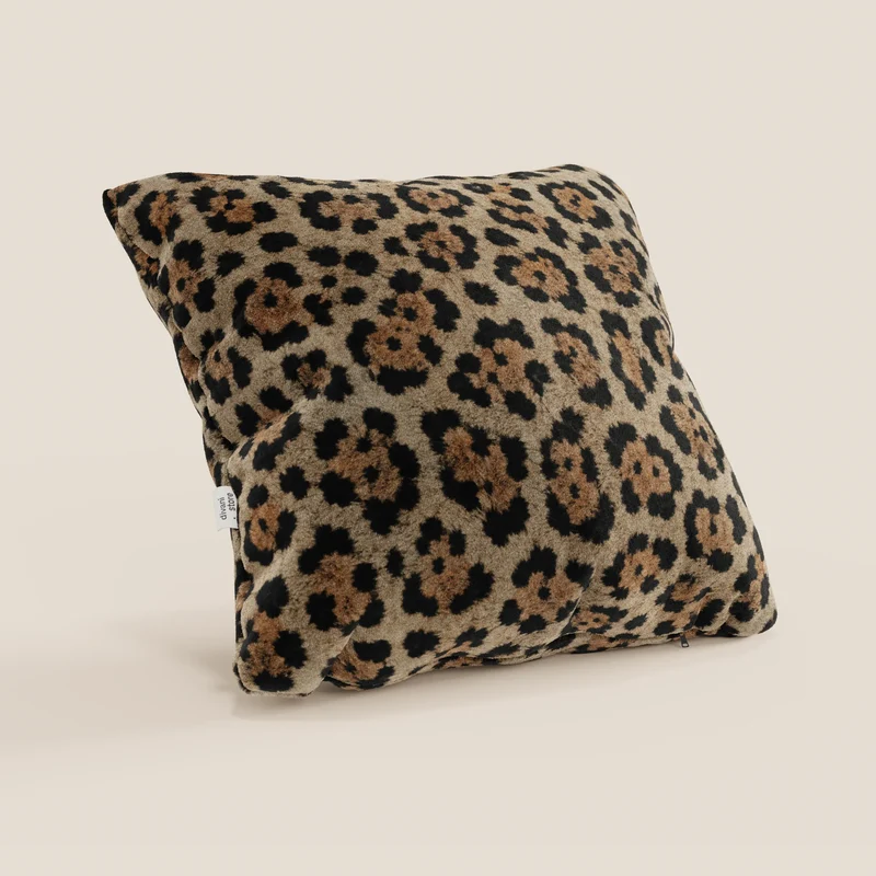 Wild coussins collection WILD en microfibre imperméable jaguar
