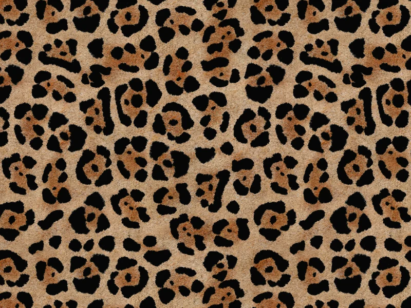 Wild coussins collection WILD en microfibre imperméable jaguar