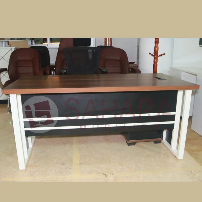 Bureau semi métallique Cobalt Réf B4025
