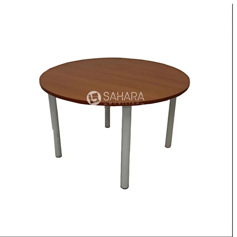 Table ronde piètement Métal Réf B3161