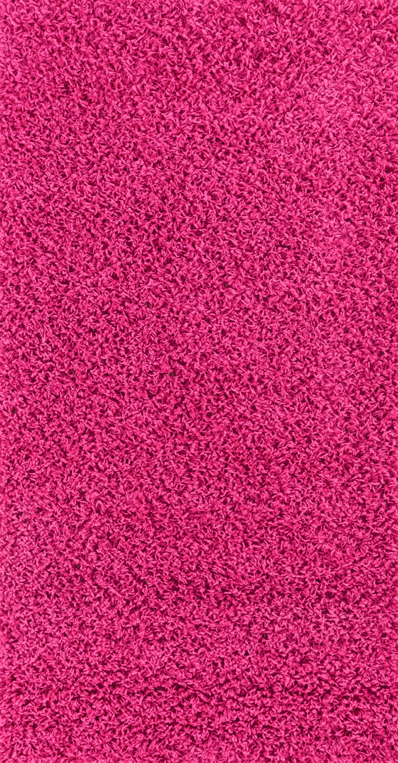 Tapis Shaggy Moderne Fuschia Boracay