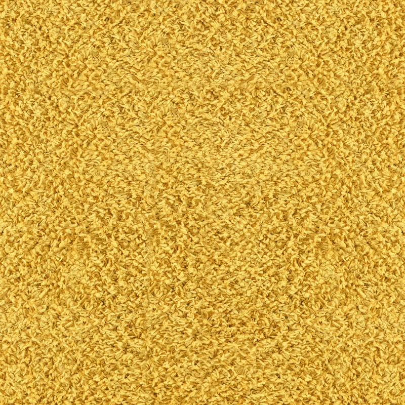 Tapis Shaggy Moderne Jaune Boracay