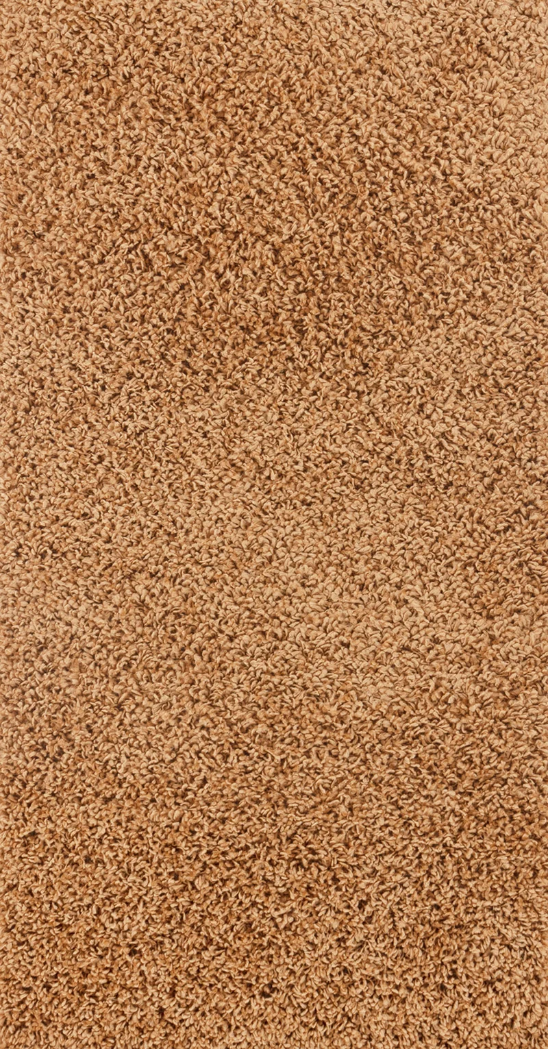 Tapis Shaggy Moderne Terracotta Boracay
