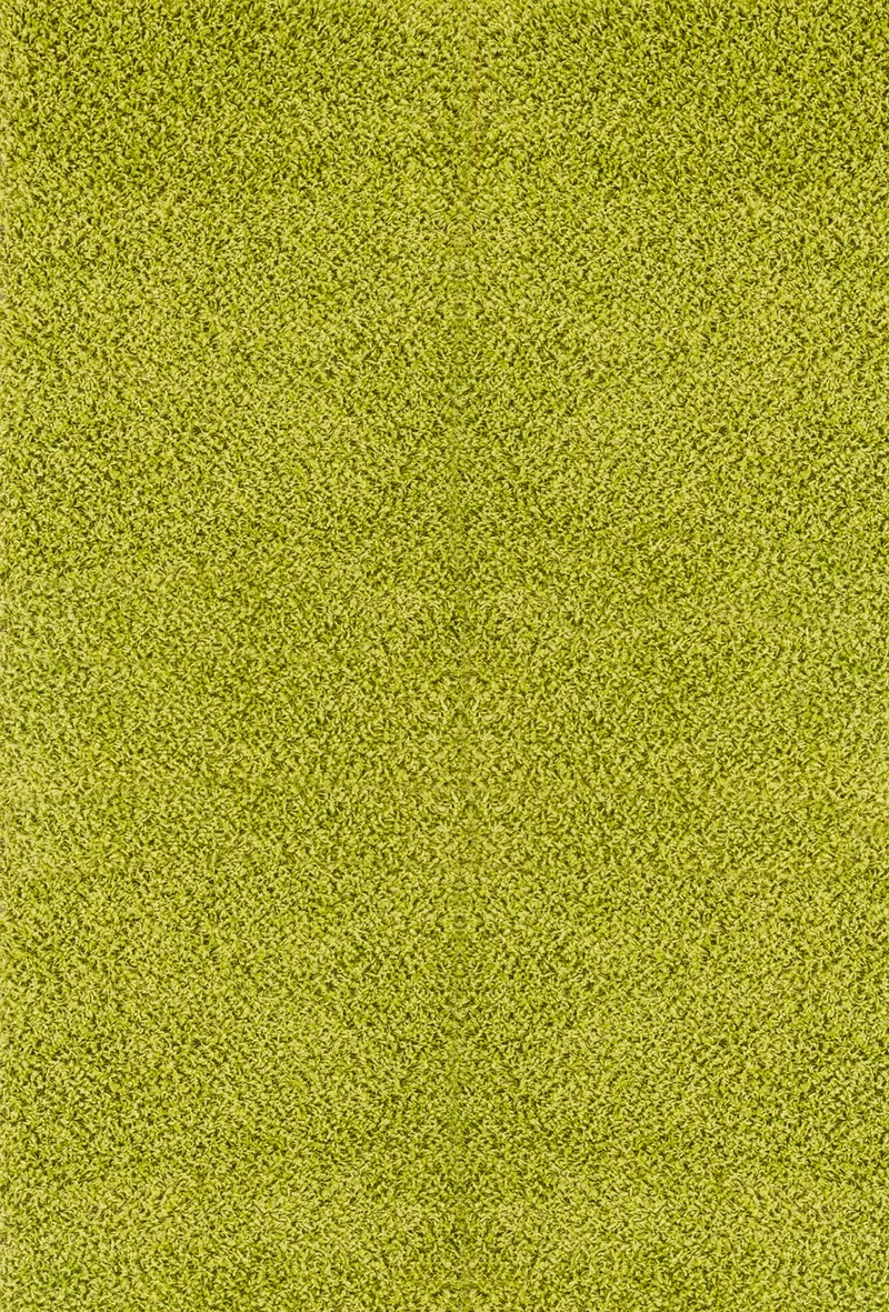 Tapis Shaggy Moderne Vert Boracay