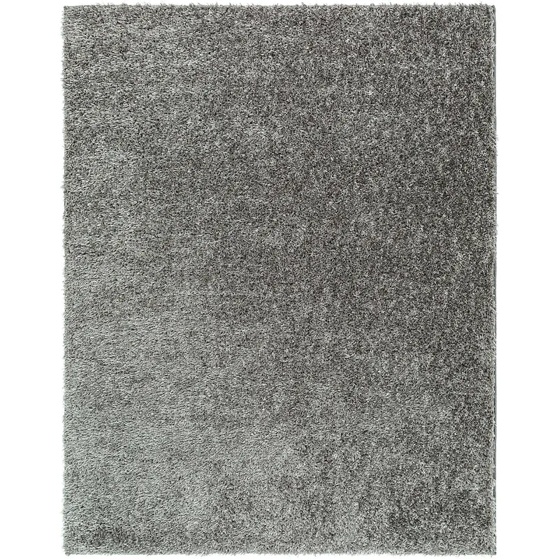 Tapis Shaggy Moderne Gris Foncé Dadu