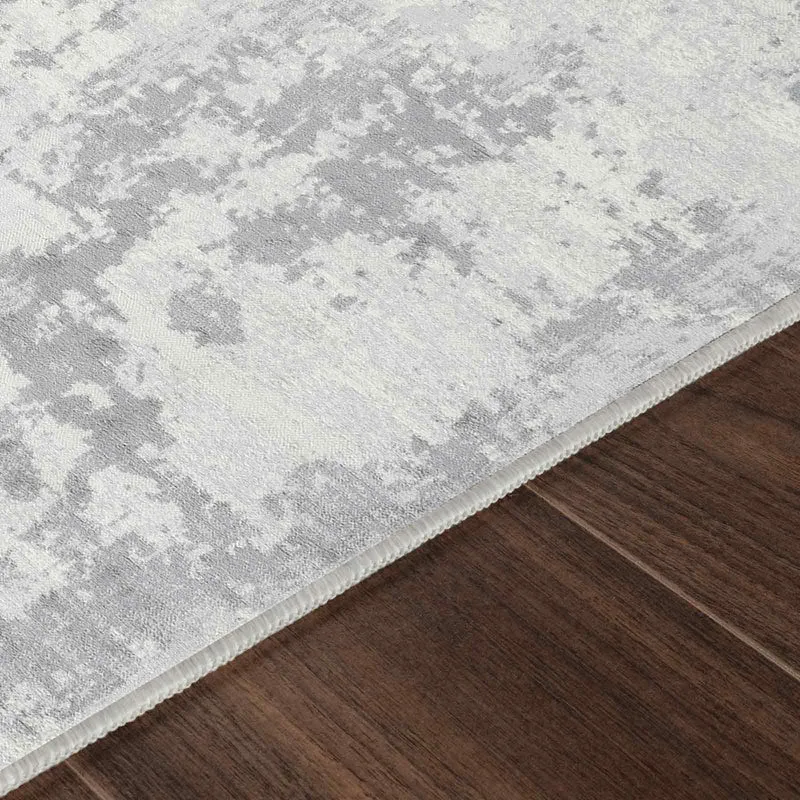 Tapis Abstrait Moderne Gris/Ivoire Dali