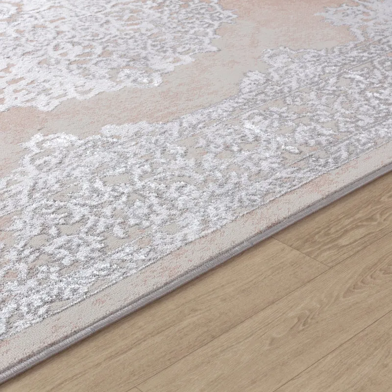 Tapis Vintage Oriental Beige/Gris Lockport