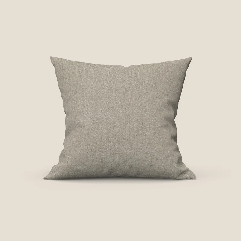 Dalt coussin disponible en différentes couleurs en bouclette souple et imperméable T07 Beige