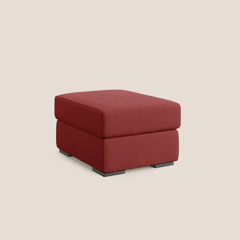 Sun pouf coffre en tissu détachable T05 rouge
