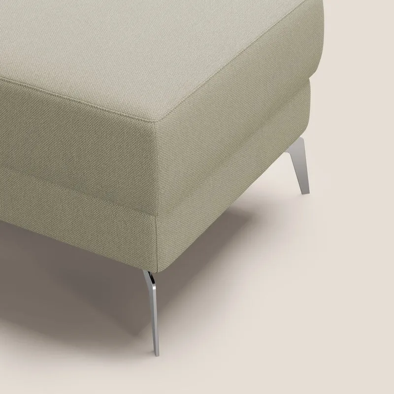 Star Pouf avec pieds hauts en tissu détachable T05 crème