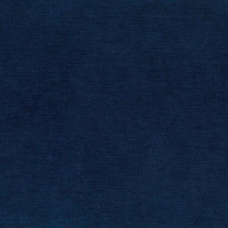 Zeno canapé linéaire avec pouf extractible en tissu doux imperméable T02 bleu