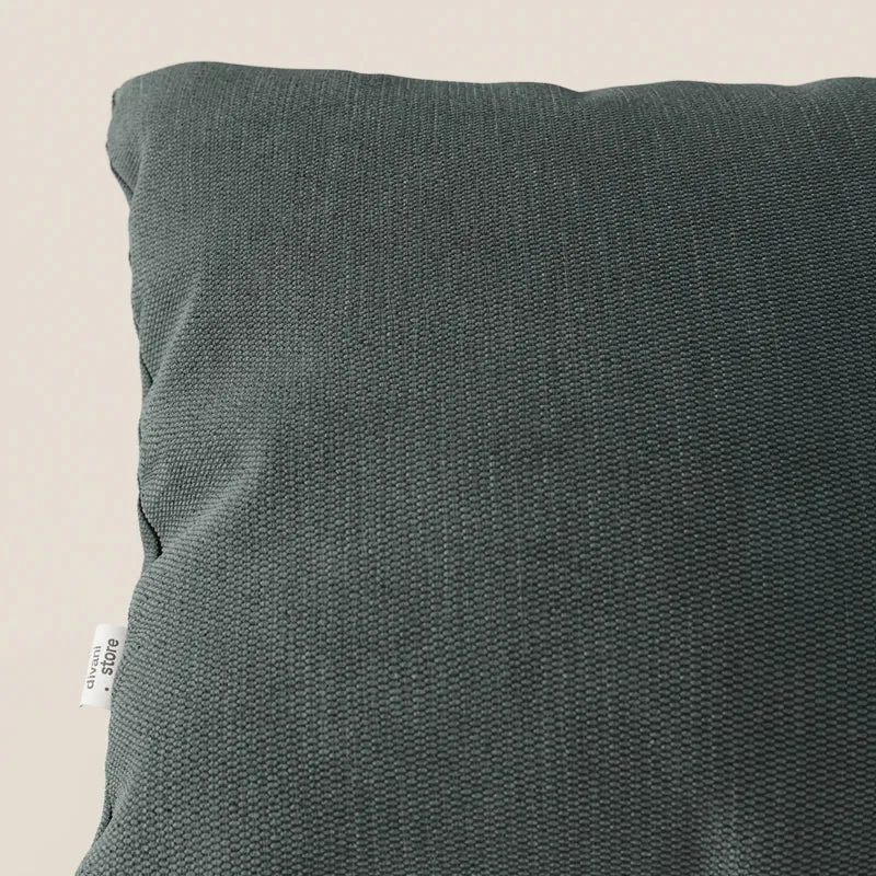 Miami coussin disponible en différentes couleurs en tissu doux et imperméable T14 vert
