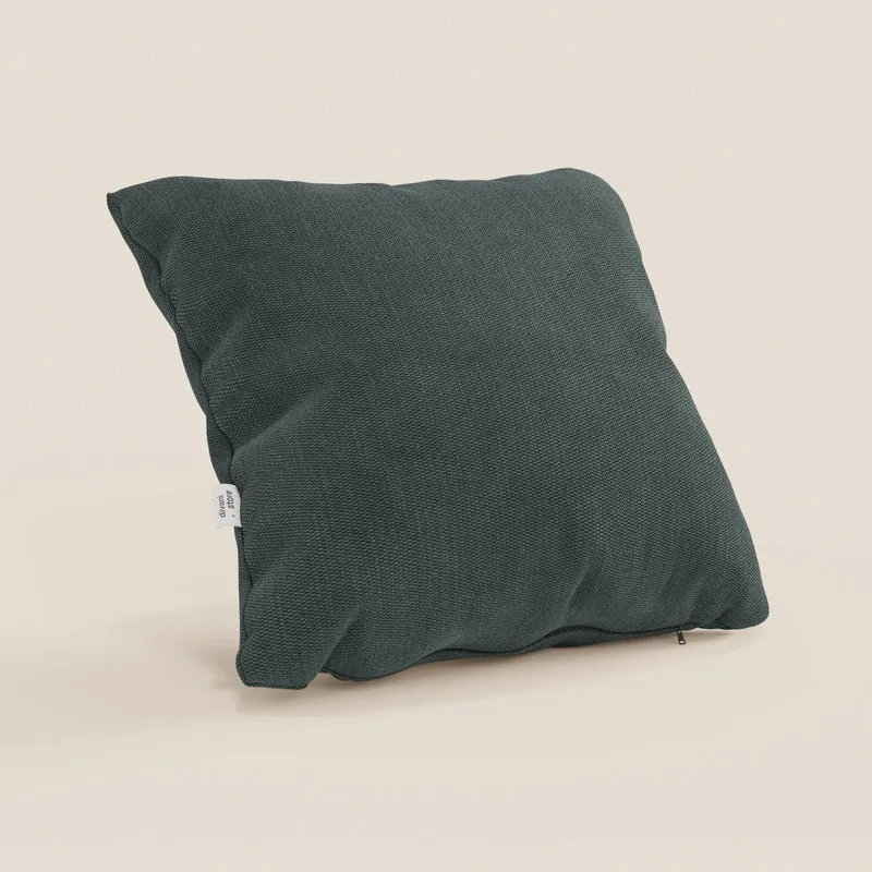 Miami coussin disponible en différentes couleurs en tissu doux et imperméable T14 vert