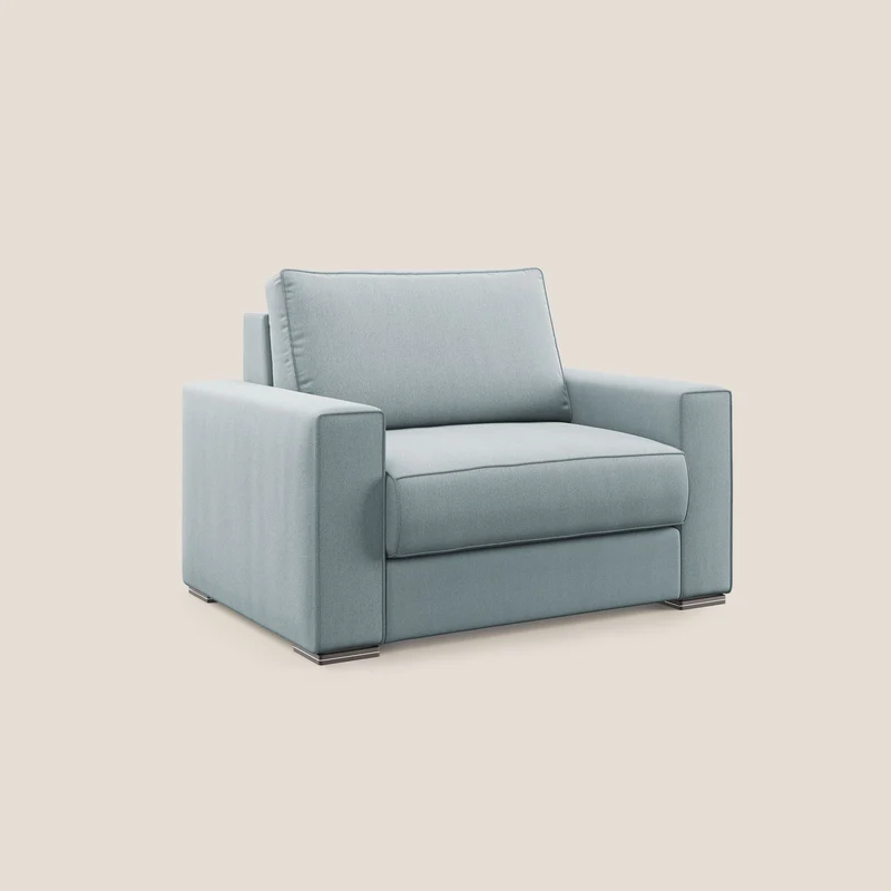 Dream fauteuil convertible en tissu détachable T05 sucre glace
