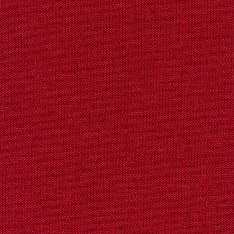 Dylan canapé avec pouf extractible en tissu effet coton imperméable T13 rouge