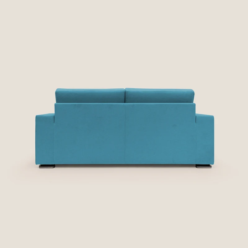 Giove canapé en tissu doux imperméable T02 bleu ciel