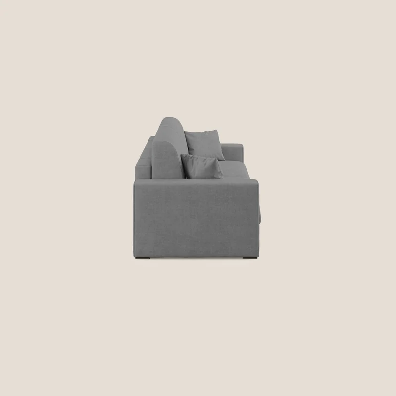Best canapé-lit double en tissu imperméable T02 gris