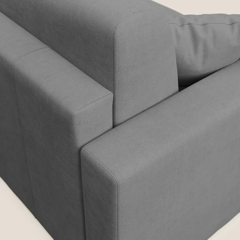 Best canapé-lit double en tissu imperméable T02 gris