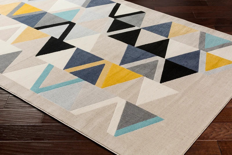 Tapis de Couloir Scandinave Moderne Multicolore/Gris Milano