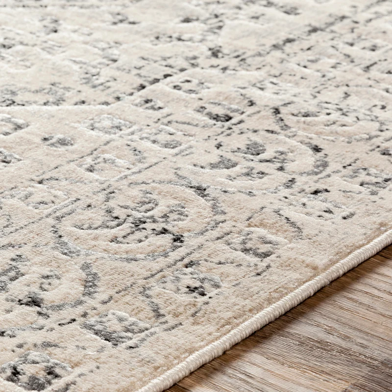 Tapis de Couloir Vintage Oriental Beige/Gris Nephi