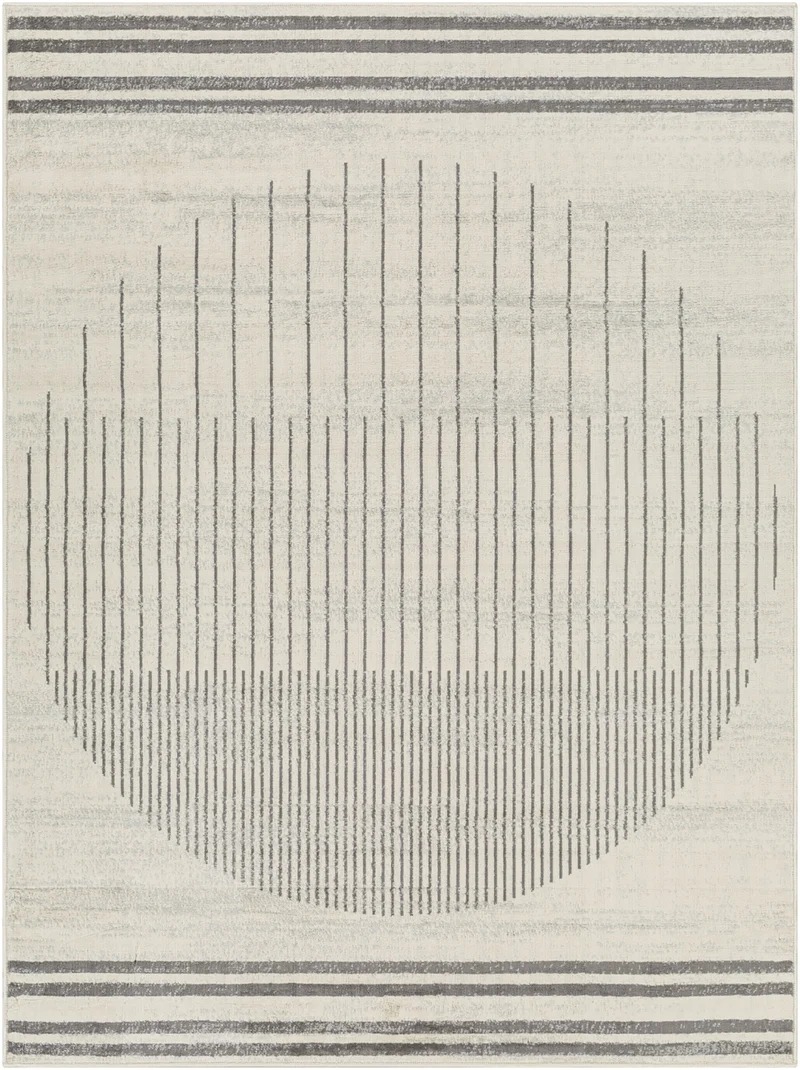 Tapis Scandinave Moderne Beige/Gris Santiago