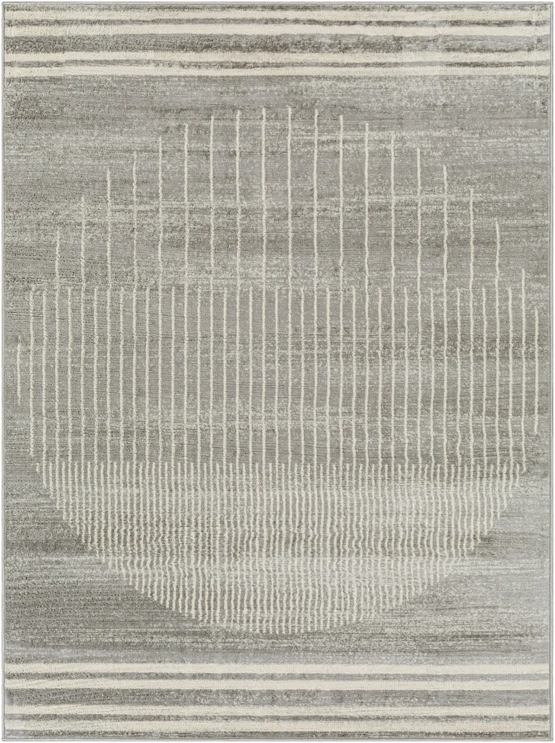 Tapis Scandinave Moderne Gris/Beige Santiago