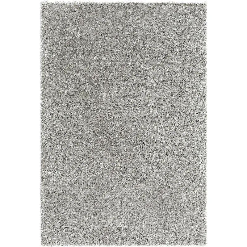 Tapis Shaggy Moderne Gris Foncé Trento
