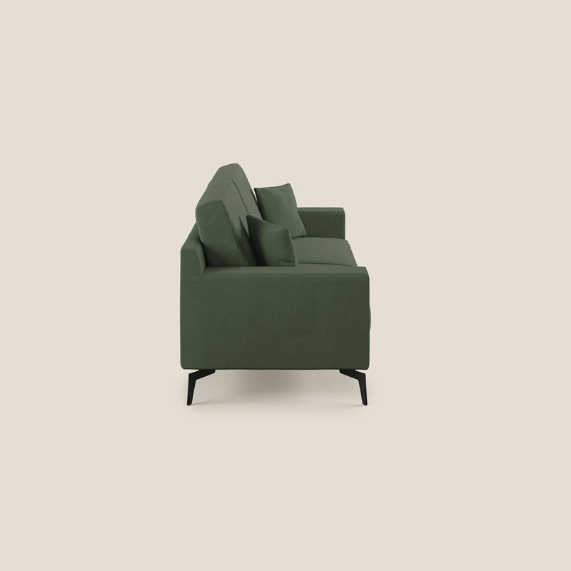 Prestige canapé moderne en microfibre détachable T11 vert