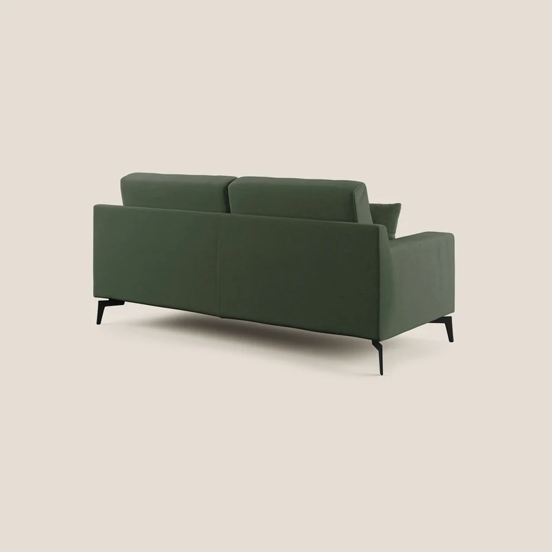 Prestige canapé moderne en microfibre détachable T11 vert