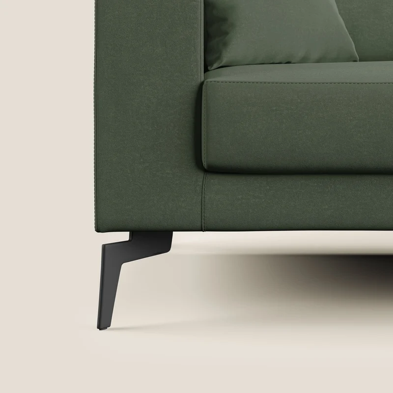 Prestige canapé moderne en microfibre détachable T11 vert
