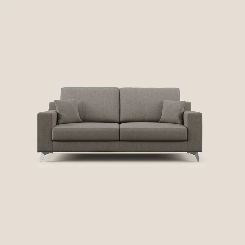 Michael Canapé en tissu imperméable antitache T03 taupe
