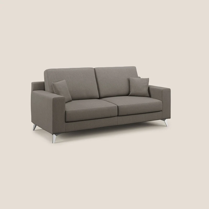 Michael Canapé en tissu imperméable antitache T03 taupe