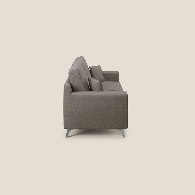 Michael Canapé en tissu imperméable antitache T03 taupe