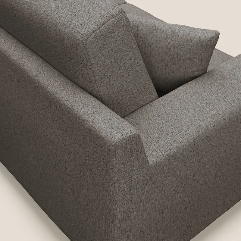 Michael Canapé en tissu imperméable antitache T03 taupe