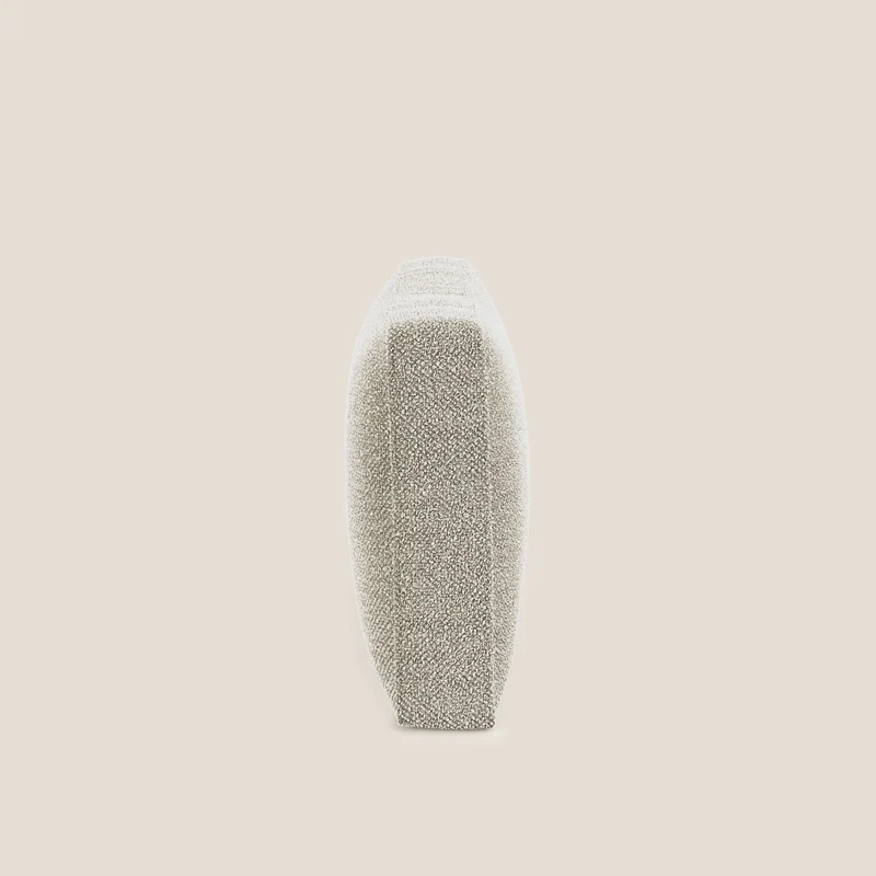 Nettuno coussin de dossier realisé en tissu bouclè imperméable T07 beige