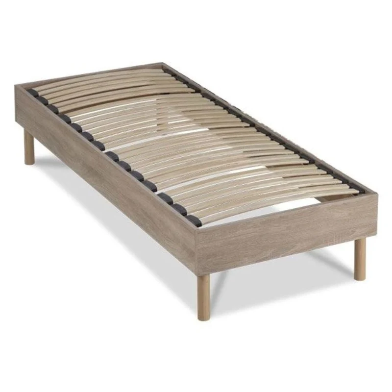 Sommier en kit bois Made in France - Bois, Blanc ou Gris