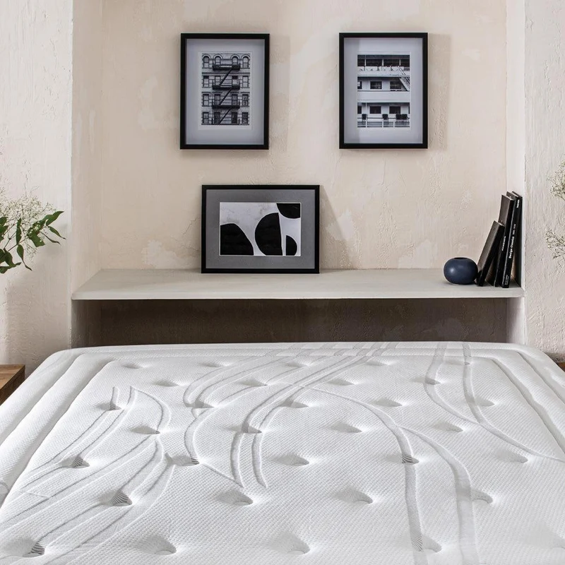 Matelas Bellecour privilege à ressorts et mémoire de forme