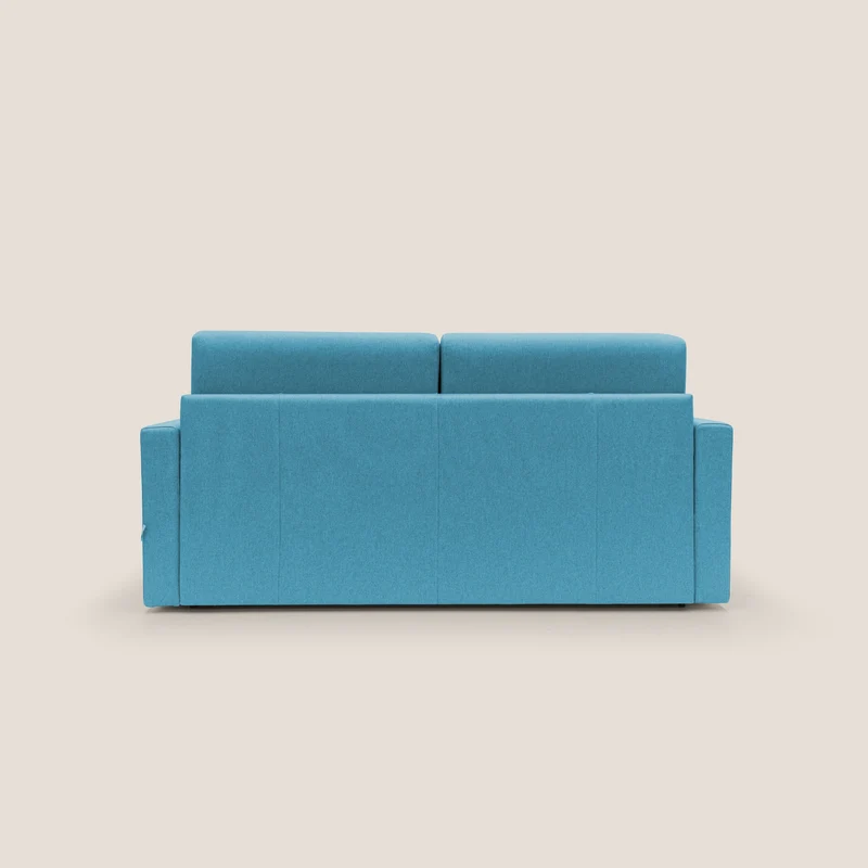 Chris Canapé convertible en tissu imperméable T13 bleu ciel